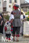 05.07.2026,  Frundsbergfest Mindelheim 2026, Historisches-Fest im Unterallgäu mit tausenden Mitwirkenden. Die Kreisstadt Mindelheim kehrt für eine Woche ins Mittelalter zurück um ihre historische Geschichte zu feiern. Historischer Festzug am Sonntag 5.7.2026 durch die Maximilianstrasse,  