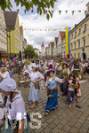 05.07.2026,  Frundsbergfest Mindelheim 2026, Historisches-Fest im Unterallgäu mit tausenden Mitwirkenden. Die Kreisstadt Mindelheim kehrt für eine Woche ins Mittelalter zurück um ihre historische Geschichte zu feiern. Historischer Festzug am Sonntag 5.7.2026 durch die Maximilianstrasse,  