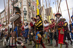 05.07.2026,  Frundsbergfest Mindelheim 2026, Historisches-Fest im Unterallgäu mit tausenden Mitwirkenden. Die Kreisstadt Mindelheim kehrt für eine Woche ins Mittelalter zurück um ihre historische Geschichte zu feiern. Historischer Festzug am Sonntag 5.7.2026 durch die Maximilianstrasse,  