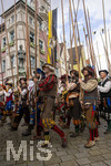 05.07.2026,  Frundsbergfest Mindelheim 2026, Historisches-Fest im Unterallgäu mit tausenden Mitwirkenden. Die Kreisstadt Mindelheim kehrt für eine Woche ins Mittelalter zurück um ihre historische Geschichte zu feiern. Historischer Festzug am Sonntag 5.7.2026 durch die Maximilianstrasse,  