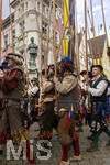 05.07.2026,  Frundsbergfest Mindelheim 2026, Historisches-Fest im Unterallgäu mit tausenden Mitwirkenden. Die Kreisstadt Mindelheim kehrt für eine Woche ins Mittelalter zurück um ihre historische Geschichte zu feiern. Historischer Festzug am Sonntag 5.7.2026 durch die Maximilianstrasse,  