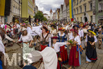 05.07.2026,  Frundsbergfest Mindelheim 2026, Historisches-Fest im Unterallgäu mit tausenden Mitwirkenden. Die Kreisstadt Mindelheim kehrt für eine Woche ins Mittelalter zurück um ihre historische Geschichte zu feiern. Historischer Festzug am Sonntag 5.7.2026 durch die Maximilianstrasse,  