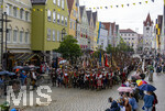 05.07.2026,  Frundsbergfest Mindelheim 2026, Historisches-Fest im Unterallgäu mit tausenden Mitwirkenden. Die Kreisstadt Mindelheim kehrt für eine Woche ins Mittelalter zurück um ihre historische Geschichte zu feiern. Historischer Festzug am Sonntag 5.7.2026 durch die Maximilianstrasse,  