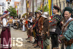 05.07.2026,  Frundsbergfest Mindelheim 2026, Historisches-Fest im Unterallgäu mit tausenden Mitwirkenden. Die Kreisstadt Mindelheim kehrt für eine Woche ins Mittelalter zurück um ihre historische Geschichte zu feiern. Historischer Festzug am Sonntag 5.7.2026 durch die Maximilianstrasse,  