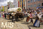05.07.2026,  Frundsbergfest Mindelheim 2026, Historisches-Fest im Unterallgäu mit tausenden Mitwirkenden. Die Kreisstadt Mindelheim kehrt für eine Woche ins Mittelalter zurück um ihre historische Geschichte zu feiern. Historischer Festzug am Sonntag 5.7.2026 durch die Maximilianstrasse,  