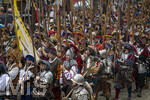 05.07.2026,  Frundsbergfest Mindelheim 2026, Historisches-Fest im Unterallgäu mit tausenden Mitwirkenden. Die Kreisstadt Mindelheim kehrt für eine Woche ins Mittelalter zurück um ihre historische Geschichte zu feiern. Historischer Festzug am Sonntag 5.7.2026 durch die Maximilianstrasse,  