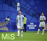 07.07.2026, Fussball Weltmeisterschaft 2026 in den USA, Achtelfinale, Argentinien - Ägypten, im Mercedes-Benz Stadium (Atlanta, GA), Lionel Messi (Argentinien) frustriert.


