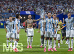 07.07.2026, Fussball Weltmeisterschaft 2026 in den USA, Achtelfinale, Argentinien - Ägypten, im Mercedes-Benz Stadium (Atlanta, GA), Jubel Argentinien nach dem Spiel, 
Nicolas Otamendi, Enzo Fernandez (ARG).


