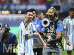 07.07.2026, Fussball Weltmeisterschaft 2026 in den USA, Achtelfinale, Argentinien - Ägypten, im Mercedes-Benz Stadium (Atlanta, GA), Lionel Messi (Argentinien) Schlussjubel 


