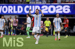 07.07.2026, Fussball Weltmeisterschaft 2026 in den USA, Achtelfinale, Argentinien - Ägypten, im Mercedes-Benz Stadium (Atlanta, GA), Lionel Messi (Argentinien) Schlussjubel 


