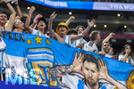 07.07.2026, Fussball Weltmeisterschaft 2026 in den USA, Achtelfinale, Argentinien - Ägypten, im Mercedes-Benz Stadium (Atlanta, GA), Fans Argentinien.


