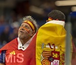 14.07.2026, Fussball Weltmeisterschaft 2026 in den USA, Halbfinale, Frankreich - Spanien, im AT&T Stadium (Dallas (Arlington)), Fans Spanien


