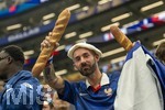 14.07.2026, Fussball Weltmeisterschaft 2026 in den USA, Halbfinale, Frankreich - Spanien, im AT&T Stadium (Dallas (Arlington)), Fans Frankreich 



