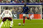 14.07.2026, Fussball Weltmeisterschaft 2026 in den USA, Halbfinale, Frankreich - Spanien, im AT&T Stadium (Dallas (Arlington)),  Dayot Upamecano (Frankreich) am Ball 


