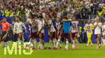 14.07.2026, Fussball Weltmeisterschaft 2026 in den USA, Halbfinale, Frankreich - Spanien, im AT&T Stadium (Dallas (Arlington)), Schlusspfiff, Jubel bei den Spaniern vor Freude.   


