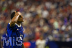 14.07.2026, Fussball Weltmeisterschaft 2026 in den USA, Halbfinale, Frankreich - Spanien, im AT&T Stadium (Dallas (Arlington)), Kylian Mbappe (Frankreich) frustriert.


