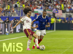 14.07.2026, Fussball Weltmeisterschaft 2026 in den USA, Halbfinale, Frankreich - Spanien, im AT&T Stadium (Dallas (Arlington)), v.li: Marc Cucurella (Spanien) gegen Michael Olise (Frankreich) 


