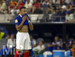 14.07.2026, Fussball Weltmeisterschaft 2026 in den USA, Halbfinale, Frankreich - Spanien, im AT&T Stadium (Dallas (Arlington)), Kylian Mbappe (Frankreich) frustriert.
 

