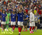 14.07.2026, Fussball Weltmeisterschaft 2026 in den USA, Halbfinale, Frankreich - Spanien, im AT&T Stadium (Dallas (Arlington)), Schlusspfiff, Frust nach dem Ausscheiden bei Kylian Mbappe (Frankreich) 


