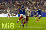 14.07.2026, Fussball Weltmeisterschaft 2026 in den USA, Halbfinale, Frankreich - Spanien, im AT&T Stadium (Dallas (Arlington)), Kylian Mbappe (Frankreich) am Ball 



