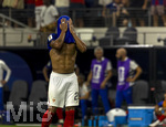 14.07.2026, Fussball Weltmeisterschaft 2026 in den USA, Halbfinale, Frankreich - Spanien, im AT&T Stadium (Dallas (Arlington)), Schlusspfiff, Frust nach dem Ausscheiden bei Desire Doue (Frankreich) 


