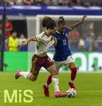 14.07.2026, Fussball Weltmeisterschaft 2026 in den USA, Halbfinale, Frankreich - Spanien, im AT&T Stadium (Dallas (Arlington)), re: Michael Olise (Frankreich) gegen Marc Cucurella (Spanien) 


