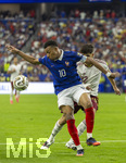 14.07.2026, Fussball Weltmeisterschaft 2026 in den USA, Halbfinale, Frankreich - Spanien, im AT&T Stadium (Dallas (Arlington)), Kylian Mbappe (Frankreich) am Ball 


