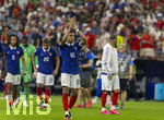 14.07.2026, Fussball Weltmeisterschaft 2026 in den USA, Halbfinale, Frankreich - Spanien, im AT&T Stadium (Dallas (Arlington)), Abschied nach der Niederlage, Kylian Mbappe (Frankreich) 



