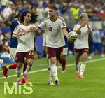 14.07.2026, Fussball Weltmeisterschaft 2026 in den USA, Halbfinale, Frankreich - Spanien, im AT&T Stadium (Dallas (Arlington)), v.li: Marc Cucurella (Spanien), Aymeric Laporte (Spanien) 


