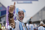 15.07.2026, Fussball Weltmeisterschaft 2026 in den USA, Halbfinale, England - Argentinien, im Mercedes-Benz Stadium (Atlanta, GA),  Fans Argentinien
 

