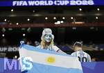 15.07.2026, Fussball Weltmeisterschaft 2026 in den USA, Halbfinale, England - Argentinien, im Mercedes-Benz Stadium (Atlanta, GA),  Fans Argentinien 
 

