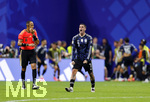 15.07.2026, Fussball Weltmeisterschaft 2026 in den USA, Halbfinale, England - Argentinien, im Mercedes-Benz Stadium (Atlanta, GA),  Rodrigo de Paul (ARG) jubelt 
 

