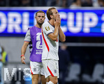 15.07.2026, Fussball Weltmeisterschaft 2026 in den USA, Halbfinale, England - Argentinien, im Mercedes-Benz Stadium (Atlanta, GA),  Harry Kane (England) frustriert nach der Niederlage 
 

