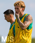 16.07.2026, Bad Wörishofen, Deutschland, 2. Bundesliga, Saison 2026/2027, Der SpVgg Greuther Fürth startet mit der zweiten Trainingseinheit in sein Sommertrainingslager in Bad Wörishofen (Unterallgäu). Der Verein bereitet sich dort auf die Saison 2026/2027 vor. Ole Pohlmann (SpVgg Greuther Fürth)