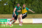 16.07.2026, Bad Wörishofen, Deutschland, 2. Bundesliga, Saison 2026/2027, Der SpVgg Greuther Fürth startet mit der zweiten Trainingseinheit in sein Sommertrainingslager in Bad Wörishofen (Unterallgäu). Der Verein bereitet sich dort auf die Saison 2026/2027 vor. Jannis Heuer (SpVgg Greuther Fürth), Paul Will (SpVgg Greuther Fürth)