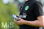 16.07.2026, Bad Wörishofen, Deutschland, 2. Bundesliga, Saison 2026/2027, Der SpVgg Greuther Fürth startet mit der zweiten Trainingseinheit in sein Sommertrainingslager in Bad Wörishofen (Unterallgäu). Der Verein bereitet sich dort auf die Saison 2026/2027 vor. Drohnen Fernbedienung