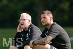 16.07.2026, Bad Wörishofen, Deutschland, 2. Bundesliga, Saison 2026/2027, Der SpVgg Greuther Fürth startet mit der zweiten Trainingseinheit in sein Sommertrainingslager in Bad Wörishofen (Unterallgäu). Der Verein bereitet sich dort auf die Saison 2026/2027 vor. Cheftrainer Heiko Vogel (SpVgg Greuther Fürth), Aleksandro Petrovic (SpVgg Greuther Fürth)