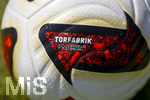 17.07.2026, Fussball 1. Bundesliga 2026/2027,  Torfabrik der offizielle Spielball von adidas für die Saison 26/27. Detailshooting, der Ball liegt auf dem Rasen.