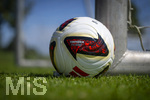17.07.2026, Fussball 1. Bundesliga 2026/2027,  Torfabrik der offizielle Spielball von adidas für die Saison 26/27. Detailshooting, der Ball liegt auf dem Rasen.