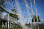 17.07.2026, Fussball  Amateursport, Tornetz auf einem Sportplatz auf dem Land