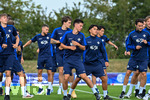 19.07.2026, Bad Wörishofen, Deutschland. 2. Bundesliga: Der SV Darmstadt 98 startet mit der ersten Trainingseinheit in das Sommertrainingslager. Spieler laufen seitlich.