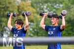 19.07.2026, Bad Wörishofen, Deutschland. 2. Bundesliga: Der SV Darmstadt 98 startet mit der ersten Trainingseinheit in das Sommertrainingslager. Yosuke Furukawa (SV Darmstadt 98), Hiroki Akiyama (SV Darmstadt 98)