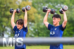 19.07.2026, Bad Wörishofen, Deutschland. 2. Bundesliga: Der SV Darmstadt 98 startet mit der ersten Trainingseinheit in das Sommertrainingslager. Yosuke Furukawa (SV Darmstadt 98), Hiroki Akiyama (SV Darmstadt 98)