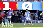 19.07.2026, Fussball Weltmeisterschaft 2026 in den USA, Finale, Spanien - Argentinien, im MetLife Stadium (New York/New Jersey (East Rutherford)), Es steht 1:0 für Spanien, re: Lionel Messi (Argentinien) 
 

