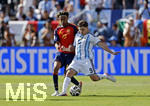 19.07.2026, Fussball Weltmeisterschaft 2026 in den USA, Finale, Spanien - Argentinien, im MetLife Stadium (New York/New Jersey (East Rutherford)), v.li: Lamine Yamal (Spanien), Julian Alvarez (Argentinien) 
 

