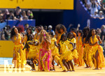 19.07.2026, Fussball Weltmeisterschaft 2026 in den USA, Finale, Spanien - Argentinien, im MetLife Stadium (New York/New Jersey (East Rutherford)), Halbzeitshow: Sängerin Shakira bei ihrem Auftritt.
 

