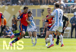 19.07.2026, Fussball Weltmeisterschaft 2026 in den USA, Finale, Spanien - Argentinien, im MetLife Stadium (New York/New Jersey (East Rutherford)), v.li: Rodri (Spanien), Lionel Messi (Argentinien), 
 

