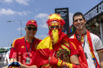 19.07.2026, Fussball Weltmeisterschaft 2026 in den USA, Finale, Spanien - Argentinien, im MetLife Stadium (New York/New Jersey (East Rutherford)), Fans Spanien.
 

