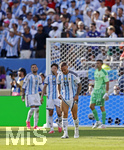 19.07.2026, Fussball Weltmeisterschaft 2026 in den USA, Finale, Spanien - Argentinien, im MetLife Stadium (New York/New Jersey (East Rutherford)), Frust nach dem Gegentreffer zum 0:1 bei den Argentiniern und Alexis Mac Allister (Argentinien) 
 

