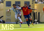 19.07.2026, Fussball Weltmeisterschaft 2026 in den USA, Finale, Spanien - Argentinien, im MetLife Stadium (New York/New Jersey (East Rutherford)), v.li: Nico Gonzalez (Argentinien) gegen Pedro Porro (Spanien) 
 

